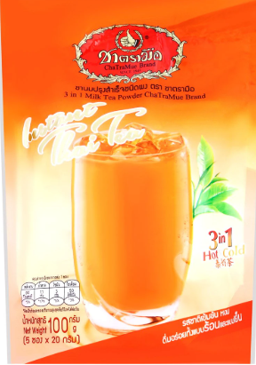 HAND BRAND 3in1 Instant Milk Tea Powder 20 g.