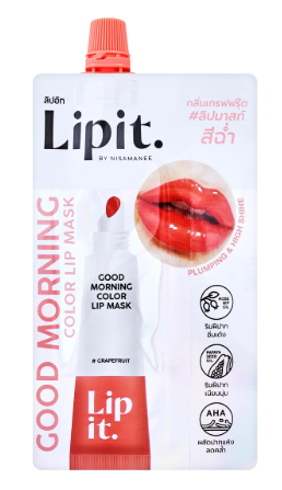 LIP IT Good Morning Color Lip Mask #01 Grapefruit 2.4 g.