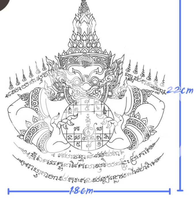 Tattoo Thai tattoo Thai Sak Yant x1