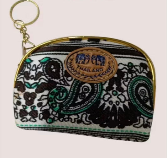 Thai elephant purse, assorted designs x1 Assorted styles 𓃰