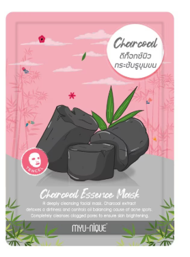 Myu-Nique Charcoal Essence Mask 25g