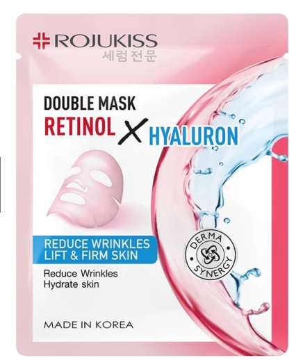 ROJUKISS Double Mask Retinol Hyaluron 25g