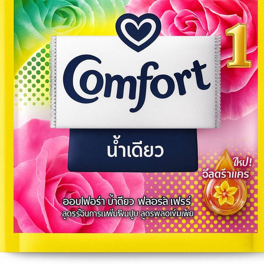 COMFORT One Rinse Floral Fresh Concentrated Fabric Softener 18 ml