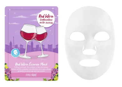 Myu-Nique Red Wine Essence Mask 25g