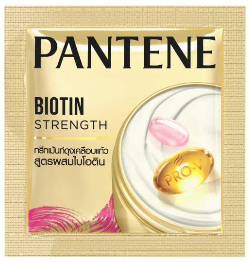 Pantene Biotin Strength Weekly Hair Mask Treatment 12ml